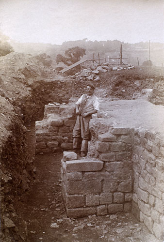 One of the 1909 Caerleon Excavation Team? 