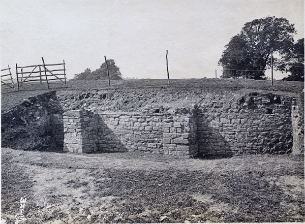 Butresses on the Southern External Amphitheatre Wall, Caerleon