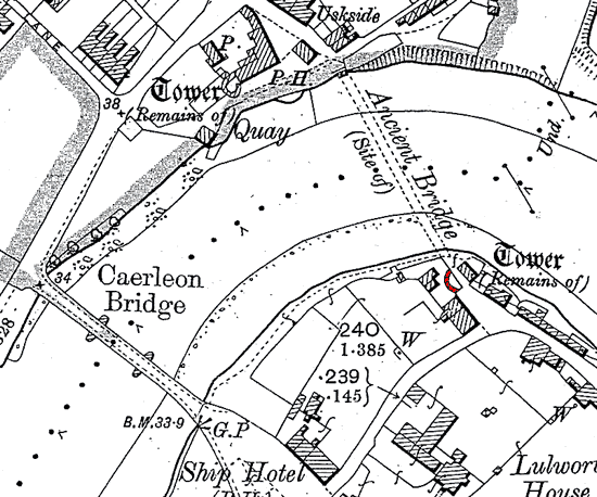 section of 1901 OS Map