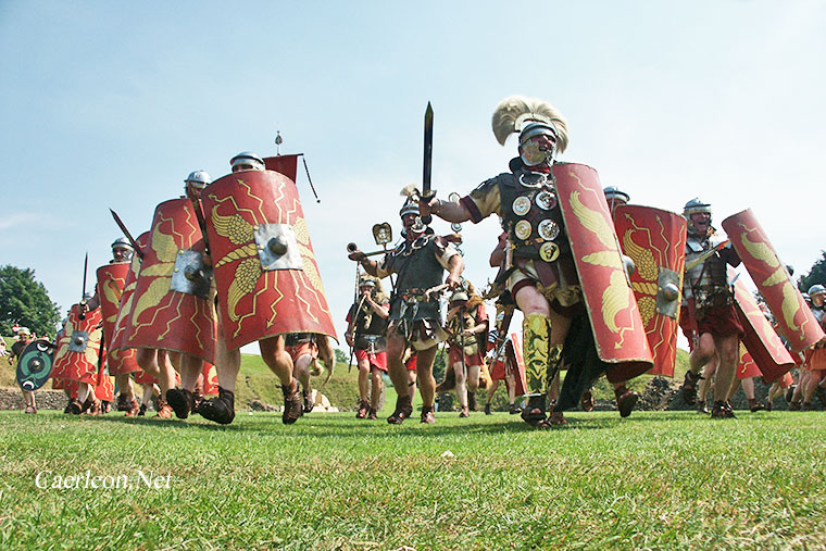 Roman Soldiers Reenactment